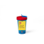 LEGO® ICONIC Classic gobelet avec paille - rouge/bleu