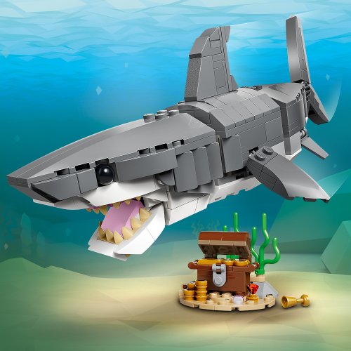 LEGO® Creator 31381 Le redoutable requin et le coffre au trésor