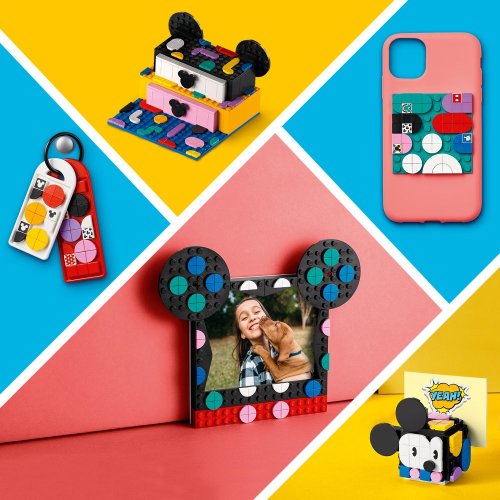 LEGO® DOTS 41964 Boîte créative La rentrée Mickey Mouse et Minnie Mouse