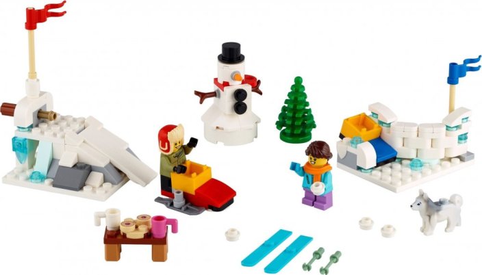 LEGO® 40424 Schneeballschlacht