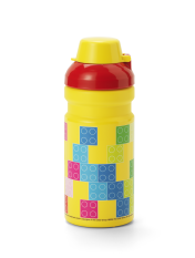 LEGO Brick svačinový set (láhev a box) - červená/žlutá