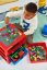 LEGO® Organizer z trzema szufladami - czerwona