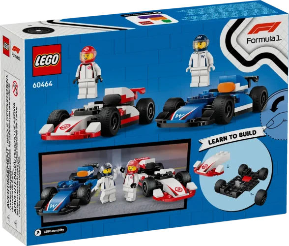 LEGO® City 60464 Monoposto Williams Racing e Haas F1®