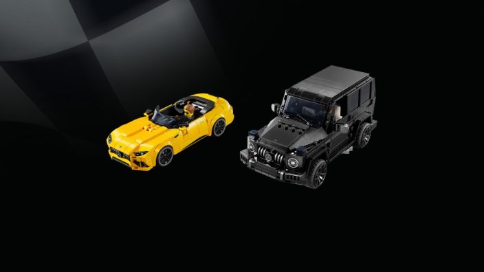 LEGO® Speed Champions 76924 Mercedes-AMG G 63 et Mercedes-AMG SL 63