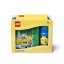 LEGO® ICONIC Boy snack set (garrafa e caixa) - azul/verde
