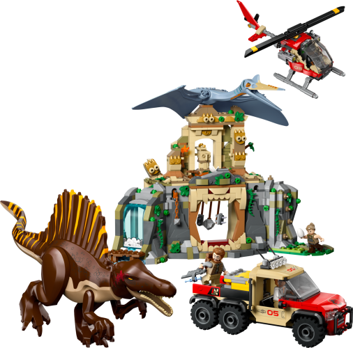 LEGO® Jurassic World 76976 Missão Aérea com Espinossauro e Quetzalcoatlus