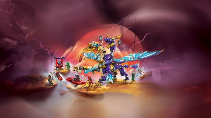 LEGO® Ninjago® 71836 Dragão Elétrico da Concentração