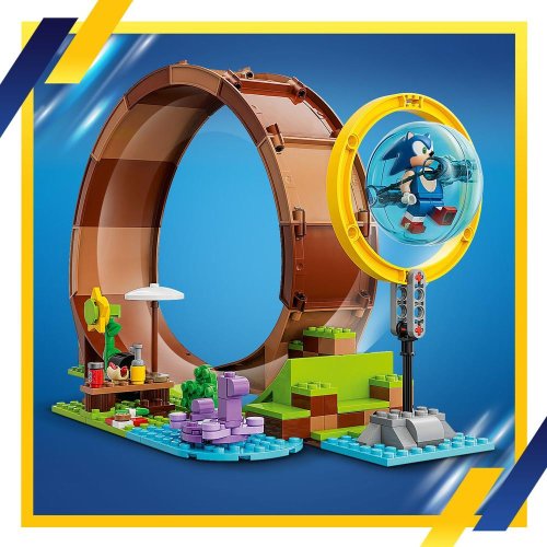 LEGO® Sonic the Hedgehog™ 76994 Sfida del Giro della morte nella Green Hill Zone di Sonic