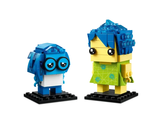 LEGO® BrickHeadz 40749 Plezier, Verdriet en Onzekerheid