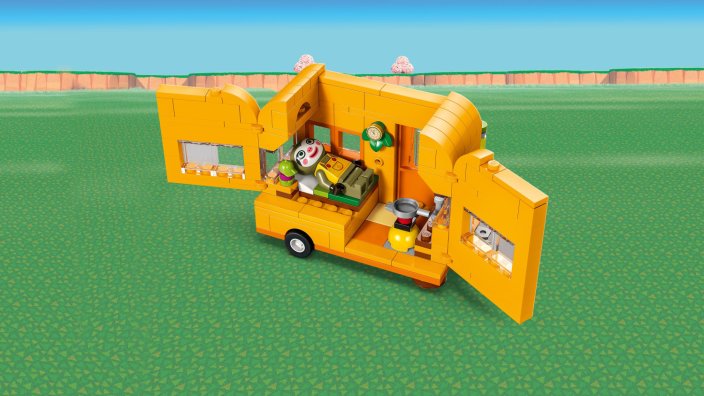 LEGO® Animal Crossing™ 77054 Caravane et stand de jardinage de Racine