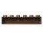 LEGO® suporte de madeira para livros (carvalho - escurecido)