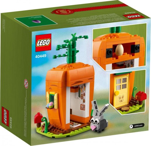 LEGO® 40449 La casa-carota del coniglietto di Pasqua