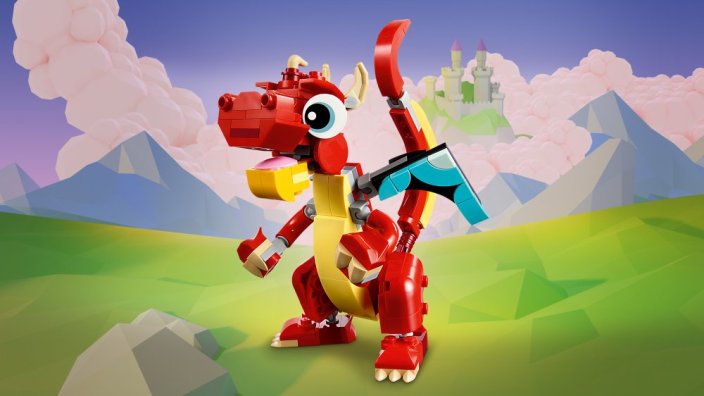 LEGO® Creator 3 w 1 31145 Czerwony smok
