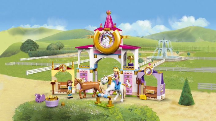 LEGO® Disney™ 43195 Belles und Rapunzels königliche Ställe
