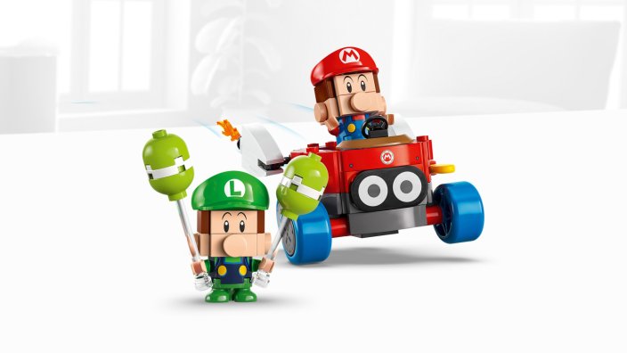 LEGO® Super Mario™ 72034 Mario Kart™ - Mario Bebé contra Luigi Bebé