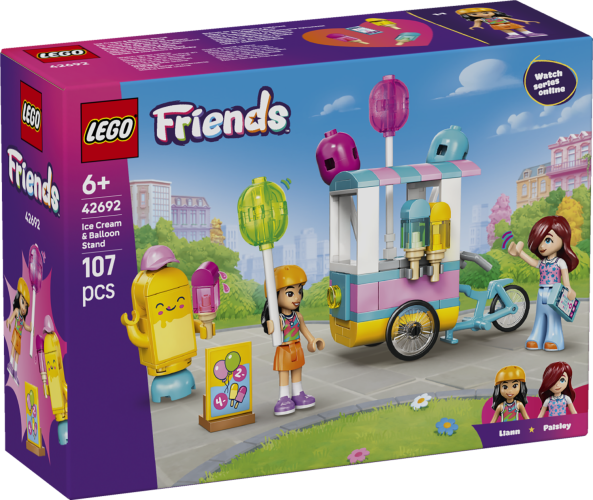 LEGO® Friends 42692 Loja de Gelados e Balões