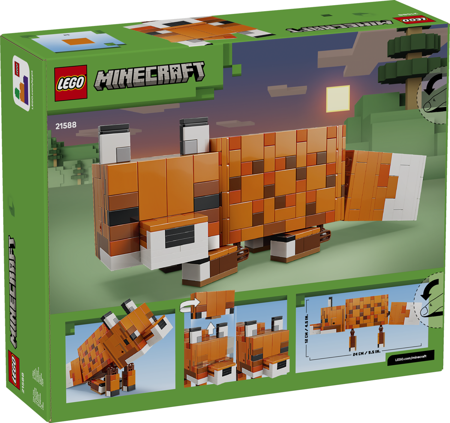 LEGO® Minecraft 21588 キツネ | KITSTORE.cz
