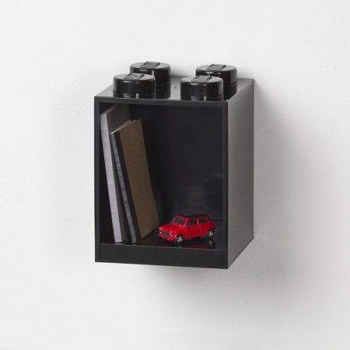 LEGO® Brick 4 półka wisząca - czarne