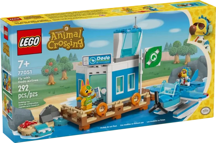 LEGO® Animal Crossing™ 77051 Flieg mit Dodo Airlines