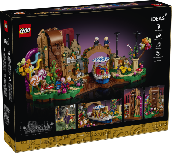LEGO® Ideas 21360 Willy Wonka und die Schokoladenfabrik