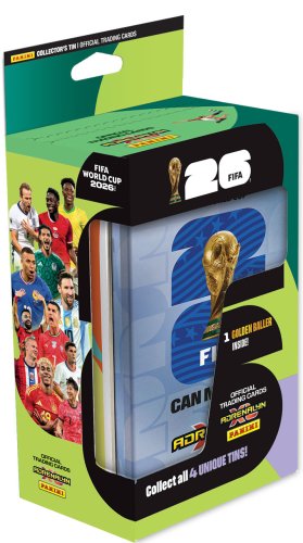 FIFA WORLD CUP 2026 - ADRENALYN - plechová krabička CLASSIC