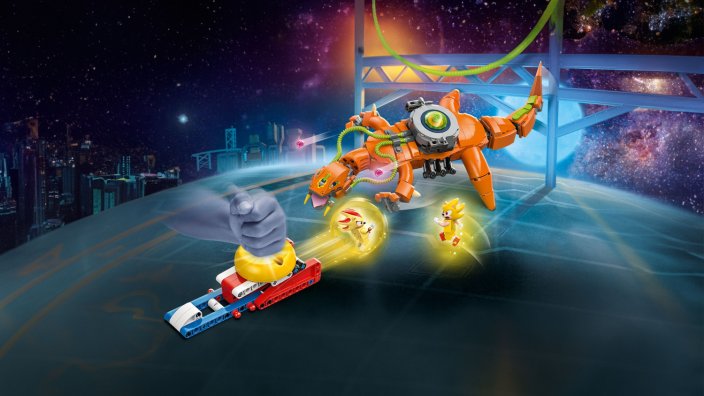LEGO® Sonic the Hedgehog™ 77003 Super Shadow contre Biolizard