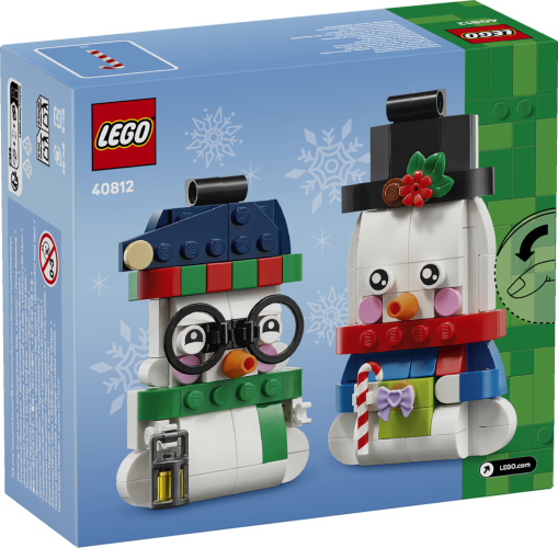 LEGO® Iconic 40812 Deko-Schneemänner