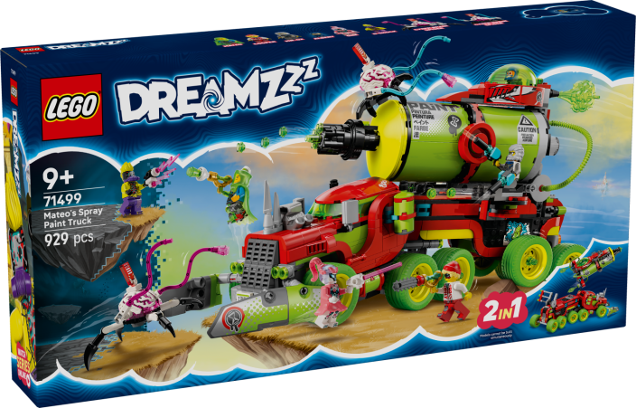 LEGO® DREAMZzz 71499 Camião de Spray de Tinta do Mateo