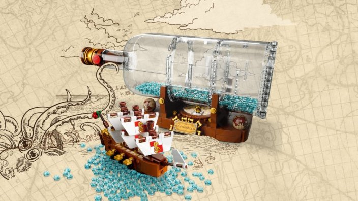 LEGO® Ideas 92177 Bateau en bouteille