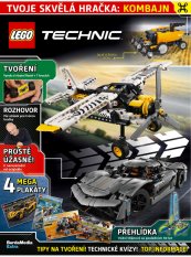 KOMIKS LEGO® Technic™ 02/2025 - Mini stavebnice Fire Engine