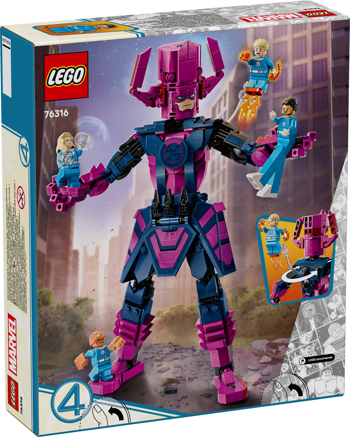 LEGO® Super Heroes 76316 ファンタスティック・フォー vs