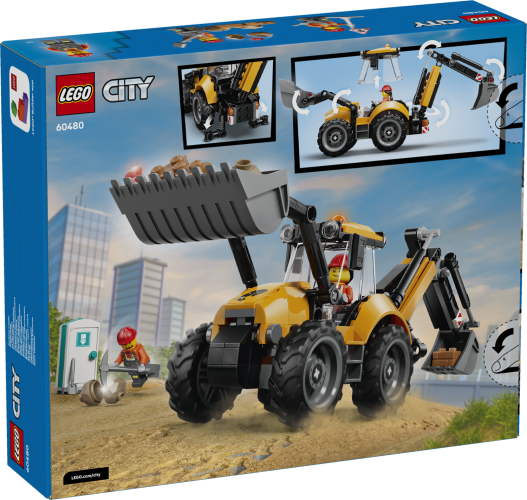 LEGO® City 60480 Gelber Baggerlader