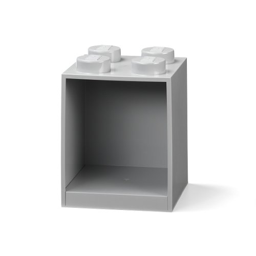 LEGO® Brick 4 akasztós polc - szürke