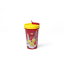 LEGO® ICONIC Girl gobelet avec paille - jaune/rouge