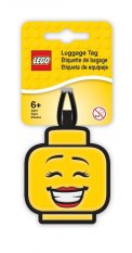 LEGO® Iconic Namensschild für Gepäck - Mädchenkopf