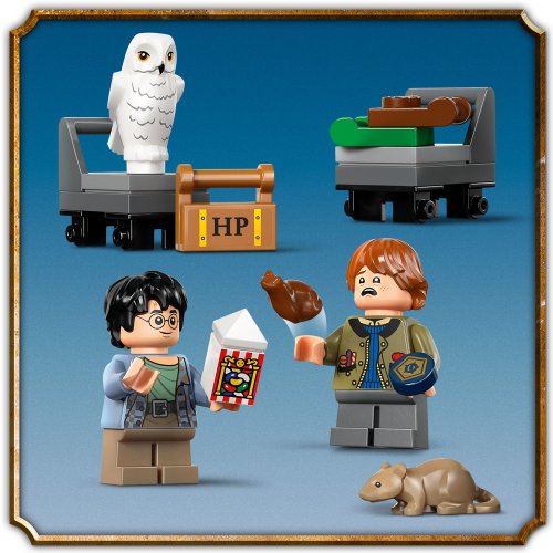 LEGO Harry Potter 76450 Knižní zarážka: Spěšný vlak do Bradavic
