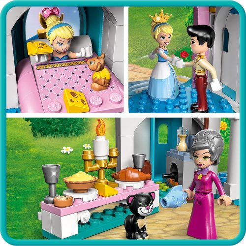 LEGO® Disney™ 43206 Il castello di Cenerentola e del Principe azzurro