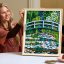 LEGO® ART 31220 Claude Monet – Brug over een vijver met waterlelies