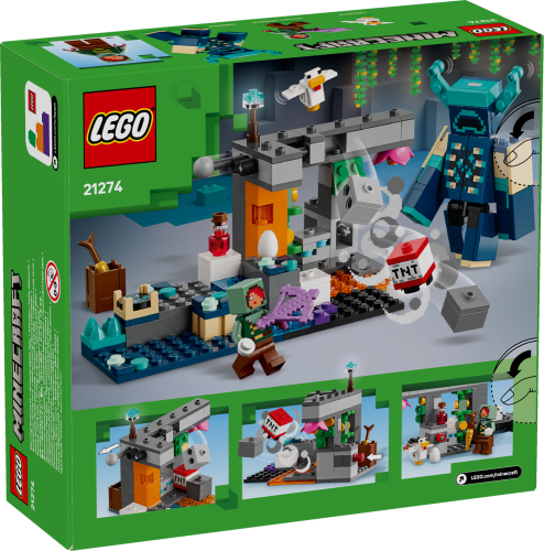LEGO® Minecraft 21274 Begegnung mit dem Wächter