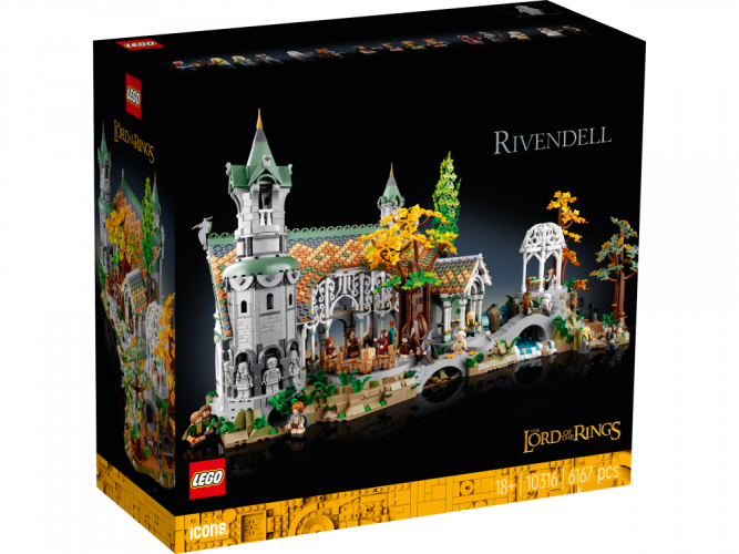 LEGO® Icons 10316 SENHOR DOS ANÉIS: RIVENDELL™