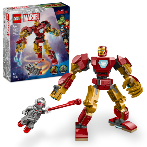 LEGO® Marvel 76307 Mech di Iron Man contro Ultron