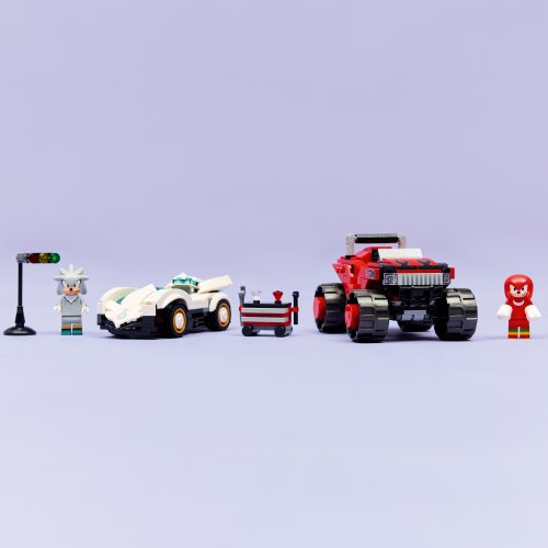 LEGO® Sonic the Hedgehog™ 77118 Silvers auto vs. Knuckles' monstertruck