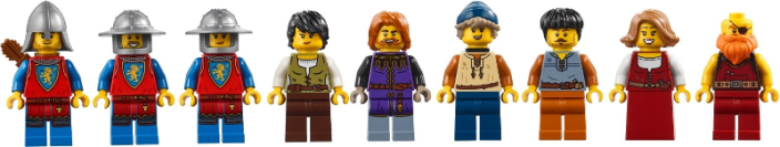 LEGO® 910045 BrickLink Designer Program - Středověké tržiště u moře