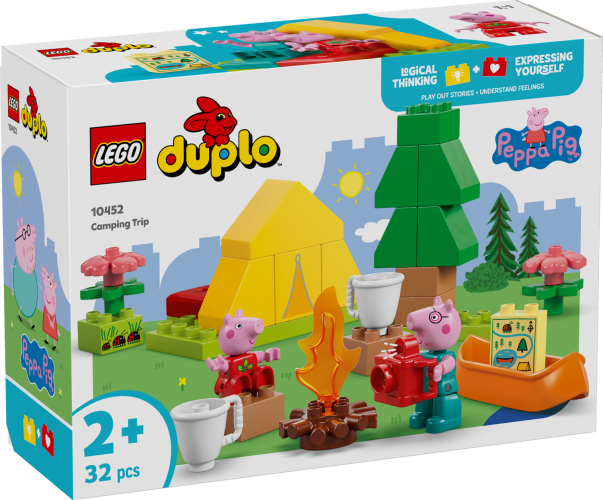 LEGO® DUPLO® 10452 Peppa Pig - Les vacances au camping