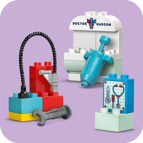LEGO DUPLO │ Disney 10456 McQueen a návštěva v garáži doktora Hudsona