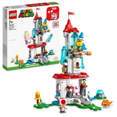 LEGO® Super Mario™ 71407 Set de Expansão Torre Congelada e Fato de Peach Gata