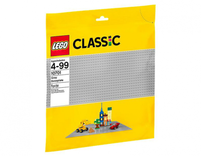 LEGO® Classic 10701 Szara płytka konstrukcyjna