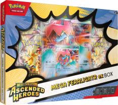Pokémon TCG: ME02.5 Ascended Heroes - ex Box - Mega Feraligatr ex