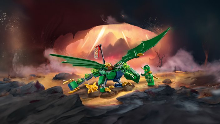 LEGO® Ninjago® 71829 Lloyds grüner Walddrache