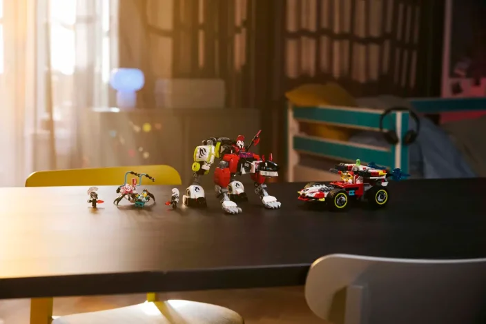 LEGO® DREAMZzz™ 71497 Cooper tigrisrobotja és Zero hot rod autója